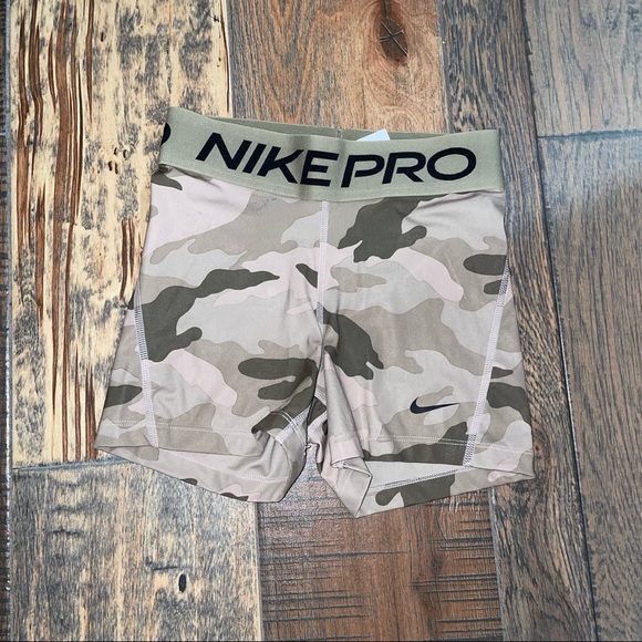Nike | Shorts | Nike Pro Camo Spandex 